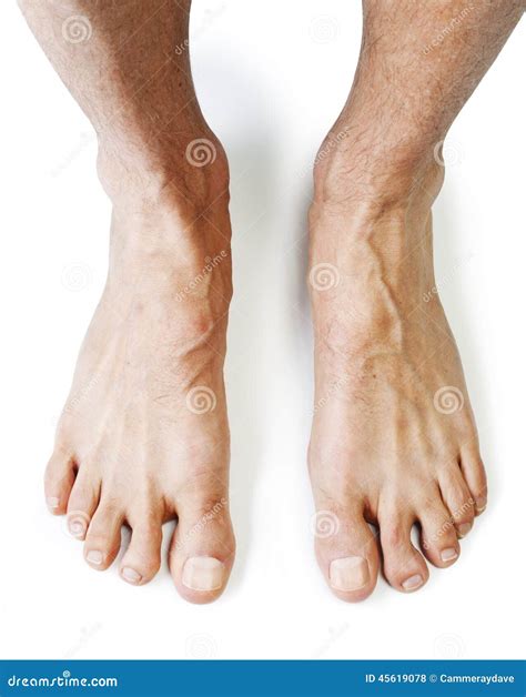 Male Feet Barefoot Stock Photos, Images & Pictures